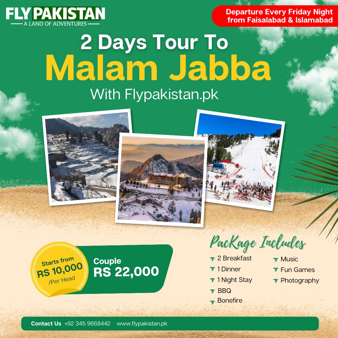 Book Deal 2 Days Tour Tour To Malam Jabba (January 2024)